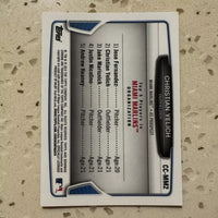 Christian Yelich 2013 Bowman Chrome Mini Cream Of The Crop Refractor Series Mint Card #CC-MM2