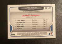 Corey Seager 2013 Bowman Chrome Mini Cream Of The Crop Refractor Series Mint Card #CC-LAD1