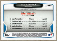 Jake Marisnick 2013 Bowman Chrome Mini Cream Of The Crop Refractor Series Mint Card #CC-MM3