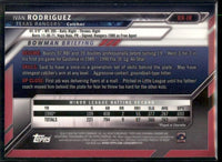 Ivan Rodriguez 2016 Bowman Chrome Rookie Recollections Series Mint Card #RR-IR