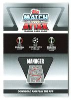 Brendan Rodgers 2021 2022 Topps Match Attax Manager Series Mint Card #MAN4