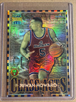 Chris Webber and Juwan Howard 1996 1997 Topps Stadium Club Class Acts Refractor Series Mint Card #CA 4