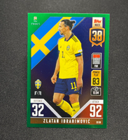 Zlatan Ibrahimovic 2022 2023 TOPPS Match Attax Green Series Mint Card #CD38