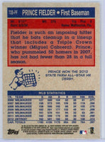 Prince Fielder 2013 Topps Archives 1972 Basketball Design Series Mint Card #72B-PF