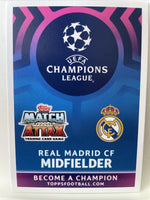 Luka Modric 2018 2019 Topps Match Attax 100 Club XI Foil Series Mint Card #436