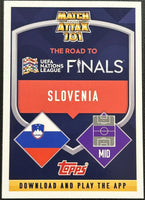 Jasmin Kurtic 2022 2023 Topps Match Attax International Star Blue Cracked Ice Series Mint Card #IS 67