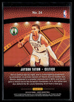 Jayson Tatum 2019 2020 Panini NBA Hoops Lights Camera Action Series Mint Card #24