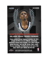 Anfernee Hardaway 1997 1998 Topps Chrome Topps 40 Refractor Series Mint Card #T40-14