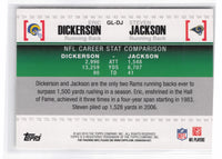Eric Dickerson / Steven Jackson 2010 Topps Gridiron Lineage Series Mint Card #GL-DJ