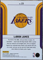 LeBron James 2023 2024 Panini Donruss Franchise Features Series Mint Card #23