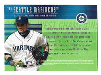 Ichiro Suzuki 2002 Upper Deck Baseball Year of Record Series Mint Card #735