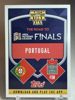 Diogo Jota 2022 2023 TOPPS Match Attax Nations League Series Mint Card #CD26