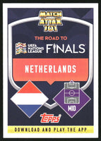 Frenkie de Jong 2022 2023 TOPPS Match Attax Nations League Series Mint Card #CD22