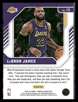 LeBron James 2024 2025 Panini Donruss Franchise Features Series Mint Card #15