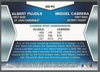 Albert Pujols and Miguel Cabrera 2011 Topps Diamond Duos Series Mint Card #DD-PC