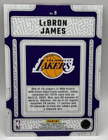 LeBron James 2023 2024 Panini Donruss Hardwood Masters Press Proof Series Mint Card #8
