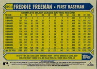 Freddie Freeman 2022 Topps Chrome Baseball 35th Anniversary Series Mint Card #87BC-11