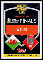 Gareth Bale 2022 2023 Topps Match Attax 101 Road UEFA Limited Edition Gold Series Mint Card #LE9