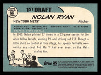 Nolan Ryan 2014 Topps Heritage New York Mets 1st Draft Series Mint Card #65MLB-NR