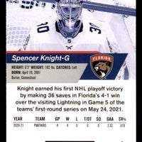Spencer Knight 2021 2022 Upper Deck NHL Star Rookies Box Set Card #5