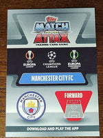 Raheem Sterling 2021 2022 Topps Match Attax Shirt Service Series Mint Card SS-1