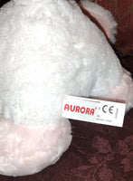 Taddle Toes Easter Hoppity Bunny Feet Plush 10" Stuffed Animal Rabbit New with Tags Made by Aurora