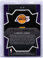 LeBron James 2023 2024 Panini Prizm Break Series Mint Card #3
