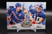 Eli Manning and Mark Messier 2009 Upper Deck Hometown Series Mint Card #484