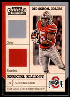 Ezekiel Elliott 2017 Panini Contenders Draft Picks Old School Colors Series Mint Card #1