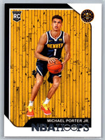 Michael Porter Jr. 2018 2019 Panini NBA Hoops Series Mint Rookie Card #254
