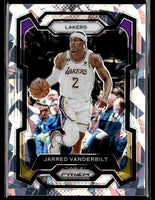 Jarred Vanderbilt 2023 2024 Panini Prizm Cracked Ice Series Mint Card #202