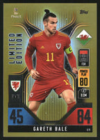 Gareth Bale 2022 2023 Topps Match Attax 101 UEFA Limited Edition Series Mint Card #LE9