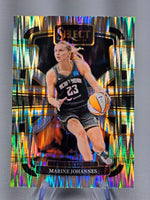 Marine Johannes 2024 Panini Select WNBA Silver Flash Prizm Series Mint Card #23