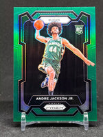 Andre Jackson Jr. 2023 2024 Panini Prizm Green Series Mint Rookie Card #131