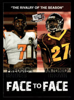 Freddie Barnes / Antonio Brown 2010 Press Pass PE Face to Face Series Mint Card #FF10