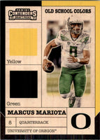 Marcus Mariota 2017 Panini Contenders Draft Picks Old School Colors Series Mint Card #12