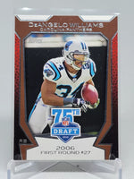 DeAngelo Williams 2010 Topps Football Draft 75th Anniversary Series Mint Card #75DA-41