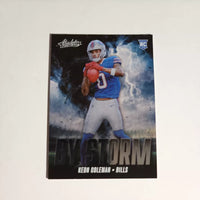 Keon Coleman 2024 Panini Absolute By Storm Series Mint Rookie Card #BS-KCN