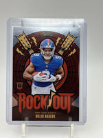 Malik Nabers 2024 Panini Absolute Rock Out Series Mint Rookie Card #RO-MNS