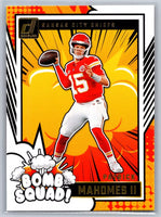Patrick Mahomes II 2024 Donruss Bomb Squad Series Mint Card #33