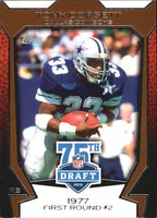 Tony Dorsett 2010 Topps Football Draft 75th Anniversary Series Mint Card #75DA-42