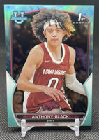 Anthony Black 2022 Bowman Chrome University 1st Bowman Aqua Refractor Card #58 Only 299 Made