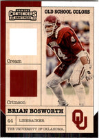 Brian Bosworth 2017 Panini Contenders Draft Picks Old School Colors Series Mint Card #18