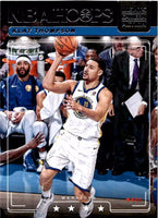 Klay Thompson 2018 2019 Panini NBA Hoops Lights Camera Action Series Mint Card #LCA13
