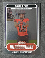 Jalen McMillan 2024 Panini Absolute Introductions Series Mint Rookie Card #I-JMN