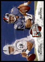 Peyton Manning and Eli Manning 2009 Upper Deck Heroes Series Mint Card #472