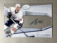 Rob Schremp 2008 2009 Upper Deck Ice Glacial Graphs Autographed Card # GG-RO