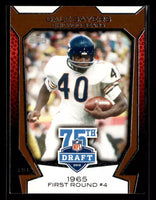 Gale Sayers 2010 Topps Football Draft 75th Anniversary Series Mint Card #75DA-18