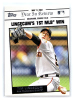 2008 Topps Year In Review Series Lot of 19 Cards including Lincecum, Randy Johnson, Matsuzaka ++