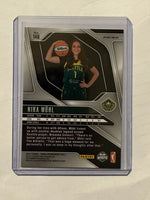 Nika Muhl 2024 2025 Panini Prizm WNBA Ice Prizm Series Mint Rookie Card #146
